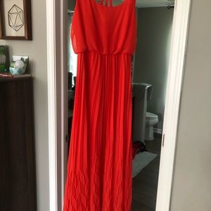 Orange Maxi Dress